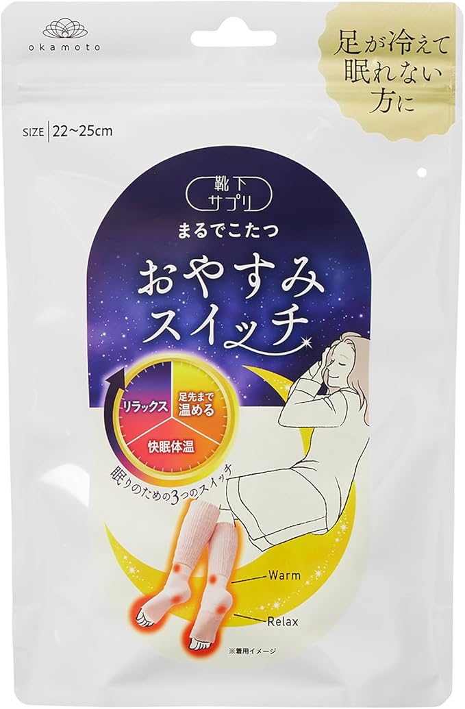 靴下サプリ まるでこたつ おやすみスイッチ